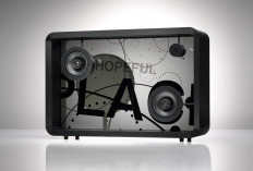 Cotodama Lyric Speaker: Speaker dengan Lirik Animasi di Layar Transparan