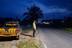 Cegah Balap Liar Usai Sahur, Polsek Belitang II Intensifkan Patroli Dini Hari