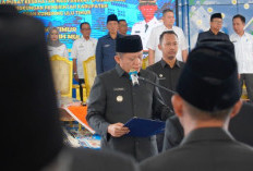 Bupati OKU Timur Lantik 36 Pejabat, H Rusman Jadi Sekda