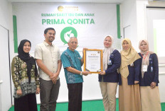 RSIA Prima Qonita OKU Raih Predikat Bintang Tiga Layanan Digital JKN, Komitmen meningkatkan kualitas pelayanan