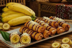 Banana Roll Kekinian, Camilan Pisang Renyah dan Manis yang Mudah Dibuat