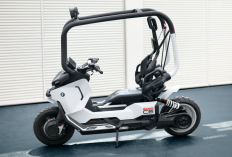 BMW Vision CE Bikin Heboh, Skuter Listrik dengan Fitur Anti Jatuh!