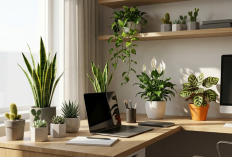 Tanaman Indoor Terbaik untuk Hiasan Meja Kerja Rumahan, Bikin Workspace Lebih Nyaman dan Estetik