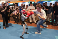 Robot Humanoid China Pamer Aksi Tinju dan Jungkir Balik di InnoEX 2026