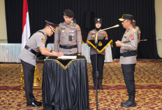 AKBP Helmy Tamaela Resmi Jabat Kapolres OKU