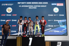 Usai Tahlukkan Sirkuit Eropa, Muhammad FA Wibowo Tampil Gemilang di Malaysia, Raih P1 IAME Series Asia