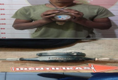 Curi Meteran Air Ruko di Baturaja, Pengangguran 22 Tahun Dibekuk Polisi