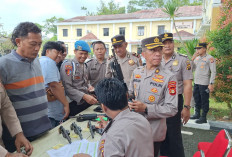 Polres OKU Pastikan Kelayakan Senpi dan Kendaraan Personil