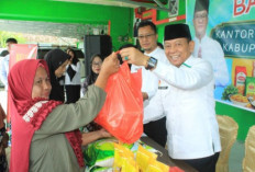 Kemenag OKU Selatan Gelar Pasar Murah untuk Warga Kurang Mampu