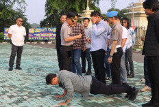 Baru Kerja, Waka Polres OKU Kompol Hendro Suwarno langsung Sanksi Personel Kurang Disiplin