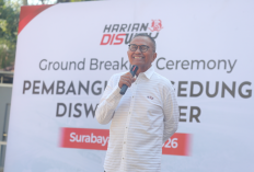 Groundbreaking, Harian Disway Siapkan Gedung Kantor Baru