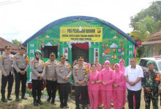 Jaga Keamanan Natal dan Tahun Baru, Kapolres OKU Timur Pantau Pos Pengamanan