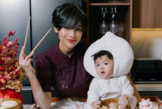 Erika Carlina Rayakan Imlek 2026, Baby Andrew Cosplay Jadi Bao Pixar 