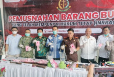 Ratusan Barang Bukti Narkotika Dimusnahkan
