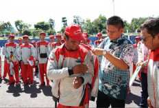 Bupati Lanosin Lepas 18 Atlet Disabilitas OKU Timur ke Peparprov Sumsel 2025