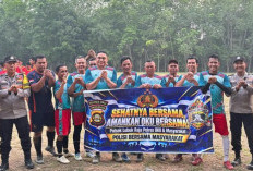 Tim Sepak Bola Legend yang Diperkuat Kapolres OKU Tembus 8 Besar 
