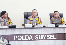 Kapolda Sumsel Berikan Instruksi ke Jajaran Jelang Kunker Kapolri