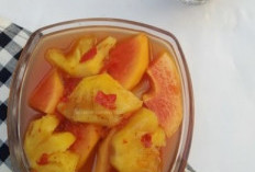 Resep Manisan Pepaya Nanas Pedas Manis, Segar dan Bikin Ketagihan