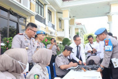 Polres OKU Perketat Disiplin Personel 