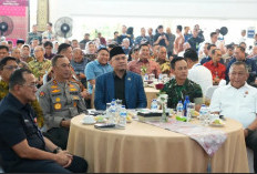 Ketua DPRD Sumsel Andie Dinialdie Hadiri Serah Terima Lahan PSN Pelabuhan Palembang Baru di Tanjung Carat