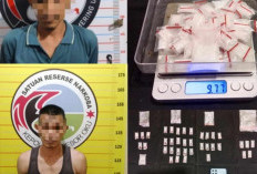 Polres OKU Bongkar 50 Paket Sabu dari Pelayanan 110