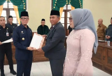 Nanang Nurzaman Dilantik Sebagai Kepala BKPSDM OKU 