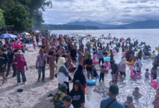 Danau Ranau OKU Selatan Dipadati Wisatawan