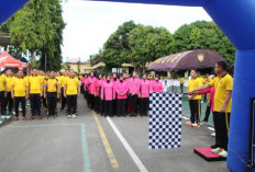 Rayakan HUT Personel, Gelar Olahraga Bersama dan Bagi-Bagi Hadiah