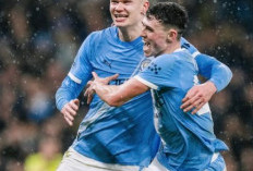 Haaland Cetak Gol, City Tempel Arsenal di Puncak Klasemen