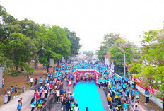 Fun Run Bhayangkara OKU 2026 Meriah, Warga Adu Ketahanan di Rute 5K dan 10K