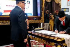 Inilah wajah sekda OKU yang baru dilantik